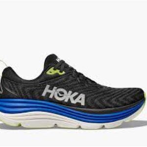 Hoka Women’s Black and Blue Athletic Shoes